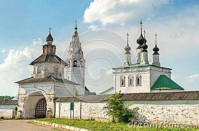 St. Alexander monastery in Suzdal, Russia Stock Photo