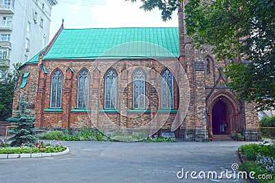 St Andrew s Anglican Church Facad Stock Photo