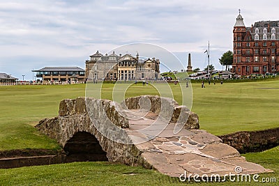 St Andrews Golf Course Scotland Stock Photo