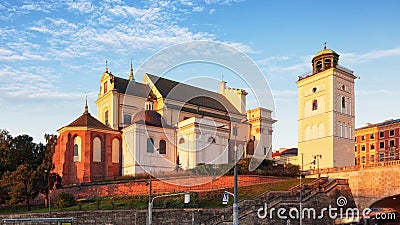 St Annes Church, Warsaw; Poland - - Kosciol sw Anny Editorial Stock Photo