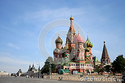 St. basil cathedral Stock Photo