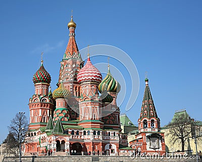 St. basil cathedral Stock Photo