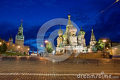 St. Basil Cathedral Stock Photo