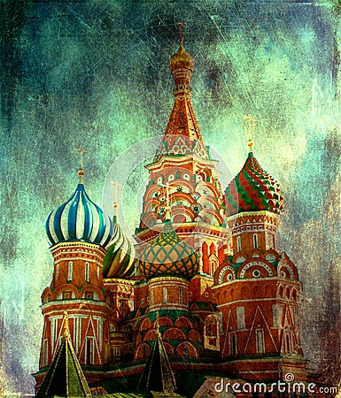 St. Basil Cathedral Stock Photo