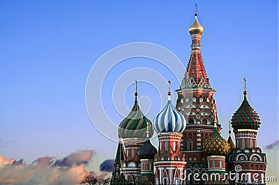 St. Basils Cathedral, Moscow Stock Photo