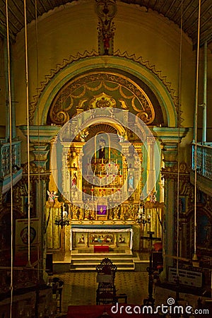 St. Cajetan's Church, Anjuna, Goa, India Editorial Stock Photo