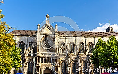 St. Catherine church in Brussels Stock Photo