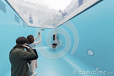 21st Century Museum in Kanazawa, Japan Editorial Stock Photo