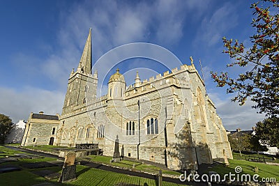 St Columb's Cathedral in Londonderry Stock Photo