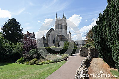 St Edmundsbury Cathedral Stock Photo