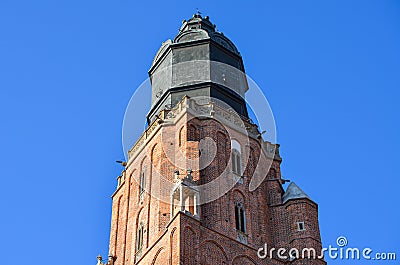 St Elizabeth's Church, tower, Wroclaw Stock Photo