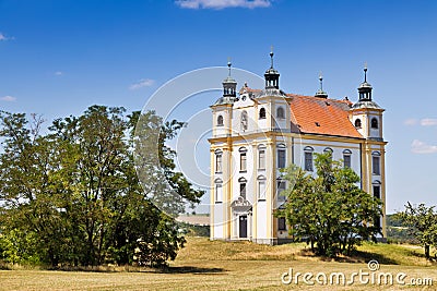 St Florian church, Moravsky Krumlov, Vysocina district, Czech republic, Europe Stock Photo