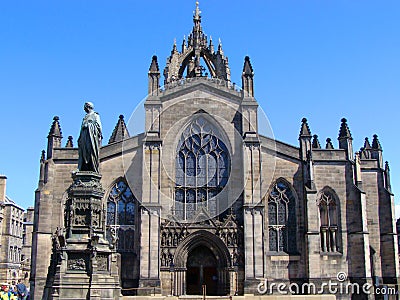 St. Giles Cathedral Stock Photo