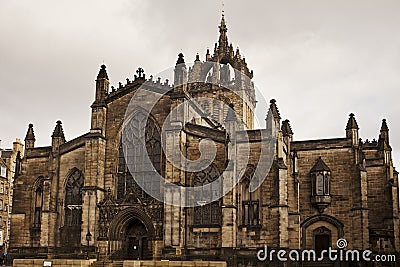 St. Giles Cathedral, Edinburgh Stock Photo