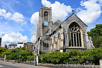 St Giles Church, Norwich City Centre, Norfolk, England Stock Photo