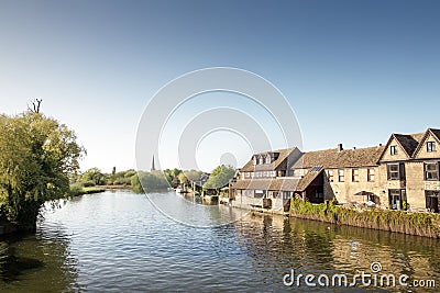 St Ives in Cambridgeshire england Stock Photo