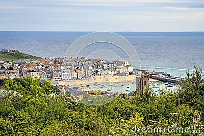 St. Ives, Cornwall, England, Great Britain. Editorial Stock Photo