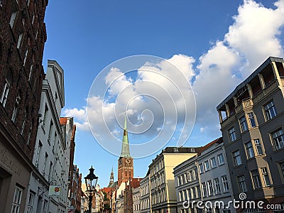 St. Jacobi church Editorial Stock Photo