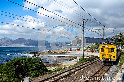 St. James Beach, Kalk Bay, Cape Town, South Africa Stock Photo