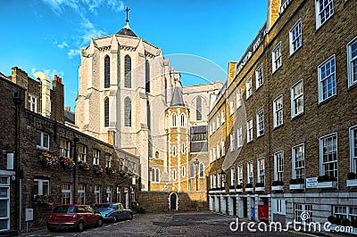 St James Catholic Church, Spanish Place, London Stock Photo