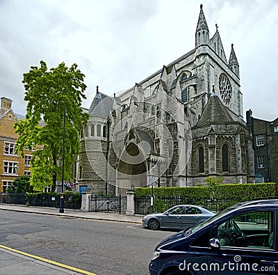 St James Catholic Church, Spanish Place, London Stock Photo