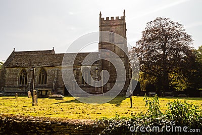 St James The Elder Facade B Horton England Editorial Stock Photo