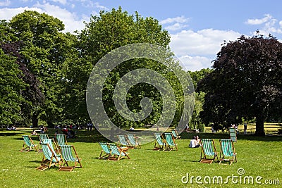 St. James's Park in London Editorial Stock Photo