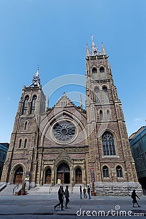 St James United church Editorial Stock Photo