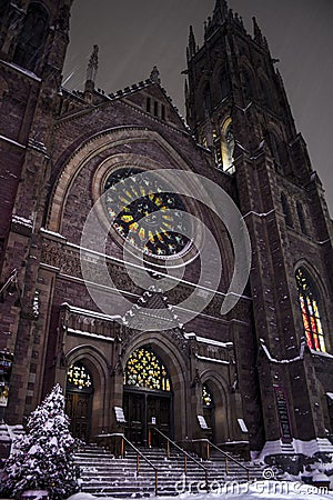 St. James United Church Stock Photo