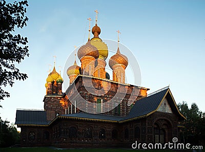 Saint John the Baptist church in Tolchkovo Stock Photo