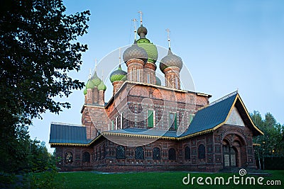 Saint John the Baptist church in Tolchkovo Stock Photo