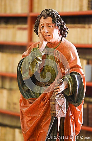 St John the Evangelist in Strahov Monastery, Prague Stock Photo