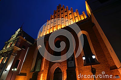 St. John`s Archcathedral Stock Photo