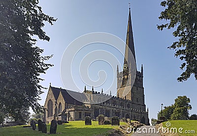 St John`s Church Bromsgrove England Stock Photo