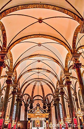 St. Joseph Church Wangfujing Cathedral Interior Basilica Beijing China Editorial Stock Photo