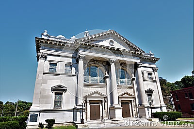 St. Joseph Missouri First Church of Christ Scientist Stock Photo