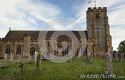 St. Laurence church - Hawkhurst - III - Stock Photo