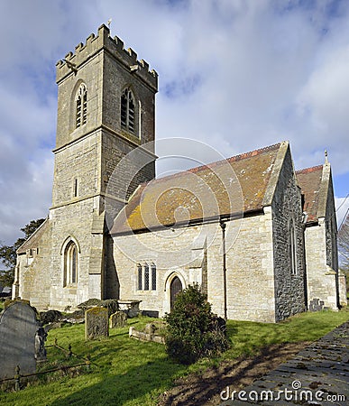 St Laurence Church, Longney Stock Photo