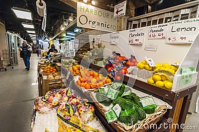 St Lawrence market - Downtown Toronto Canada Editorial Stock Photo