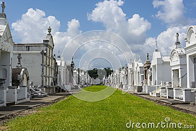 St. Louis Cemetery No. 3, New Orleans, Louisiana Editorial Stock Photo