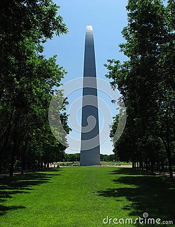 St. Louis Gateway Arch Stock Photo