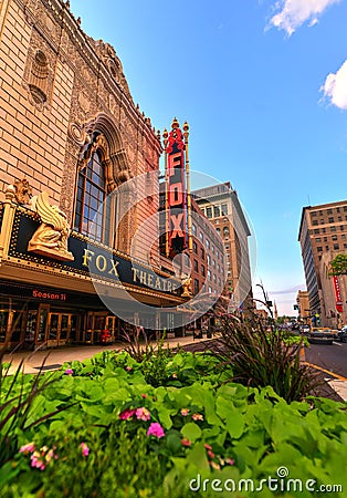 Fabulous Fox Theatre in St. Louis Editorial Stock Photo