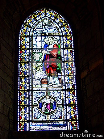 St. Magnus Cathedral, Orkneys Stock Photo