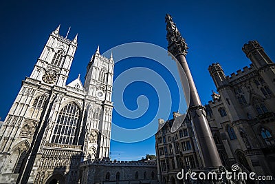 St Margarets church in Westminster central London Stock Photo