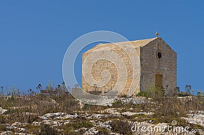 Malta, Dingli Cliffs Stock Photo