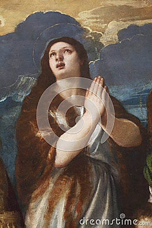 St. Mary Magdalene Editorial Stock Photo