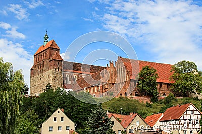 St. Mary`s cathedral in Havelberg Germany Stock Photo