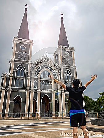 St. Mary`s Cathedral, Mary Immaculate Conception 28-11-2018 Editorial Stock Photo