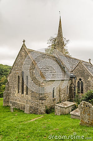 St Michael & All Angels church little bredy Stock Photo