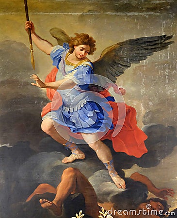 St Michael the Archangel Editorial Stock Photo